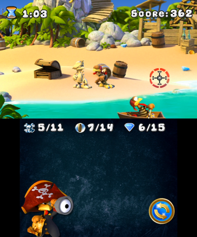 Crazy Chicken Pirates 3D