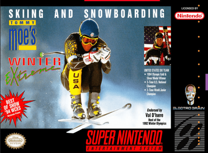 Tommy Moe's Winter Extreme : Skiing and Snowboarding