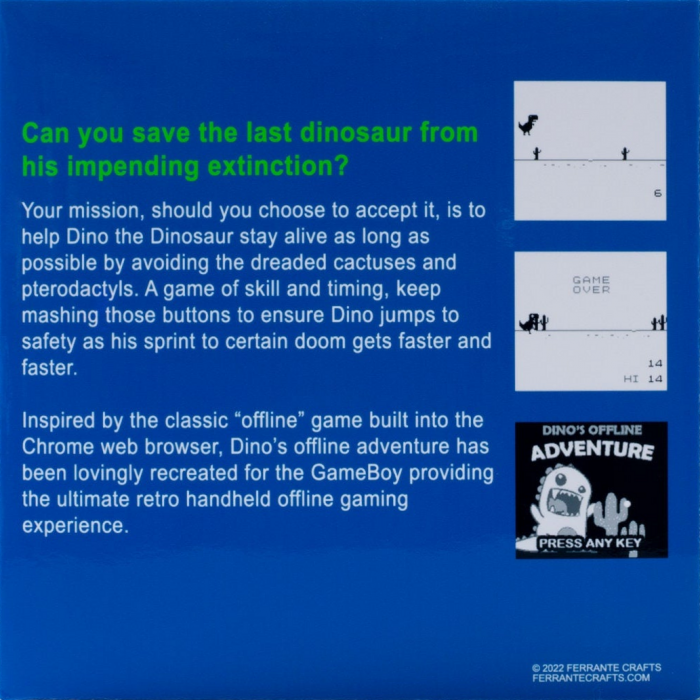 Dino's Offline Adventure — Box back