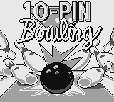 10-Pin Bowling — Title screen