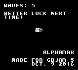 Alphamax — Title screen