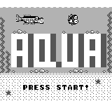Aqua — Title screen