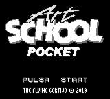 Art School Pocket — Title screen