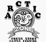 Artic Zone (Unl.) — Title screen