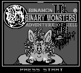 Binary Monsters II : Adventure of Hell — Title screen