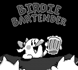Birdie Bartender — Title screen