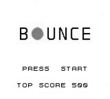 Bounce — Title screen