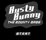 Busty Bunny The Bounty Babe — Title screen