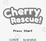 Cherry Rescue! — Title screen