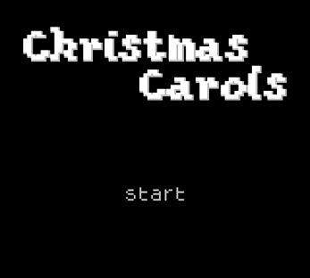Christmas Carols — Title screen