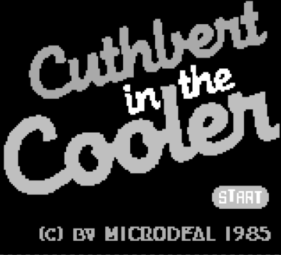 Cuthbert in the Cooler — Title screen