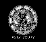 Daikaijuu Monogatari : The Miracle of the Zone — Title screen