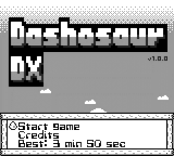 Dashosaur DX — Title screen