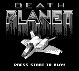 Death Planet — Title screen