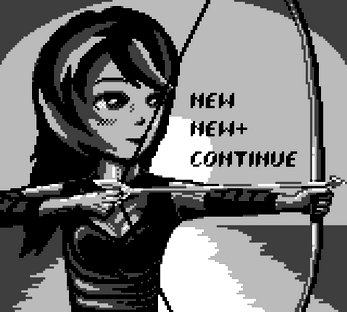 DiaMaze — Title screen