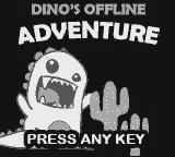 Dino's Offline Adventure — Title screen