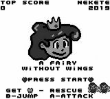 Fairy Without Wings, A — Title screen