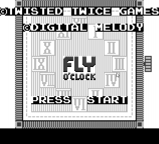 Fly O'Clock — Title screen