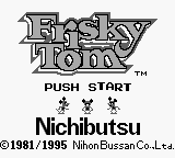 Frisky Tom — Title screen