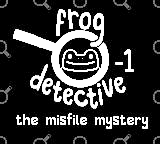 Frog Detective - 1 — Title screen