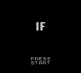 If — Title screen