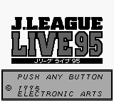 J.League Live '95 — Title screen