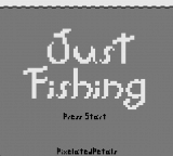 Just Fishing — Title screen