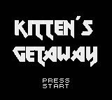 Kitten's Getaway — Title screen