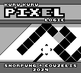 Kuru Kuru Pixel Logic — Title screen