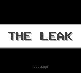 Leak, The — Title screen