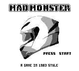 Mad Monster — Title screen