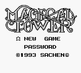 Magical Tower (Unl.) — Title screen