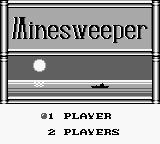 Minesweeper : Soukaitei — Title screen