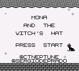 Mona and the Witch's Hat — Title screen