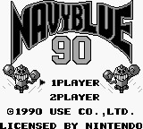 Navy Blue 90 — Title screen