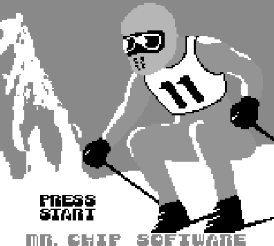 Olympic Skier — Title screen