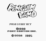 Penguin Land — Title screen