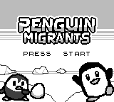 Penguin Migrants — Title screen