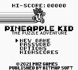 Pineapple Kid — Title screen