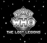 Pixel Who - The Lost Legions — Title screen