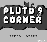 Pluto's Corner — Title screen