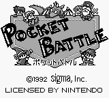 Pocket Battle — Title screen