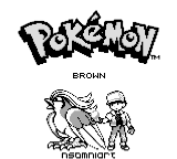 Pokemon - Brown Version — Title screen