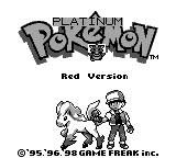 Pokemon : Platinum Version — Title screen