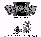 Pokemon : Z version — Title screen
