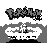 Pokemon of the Past — Title screen
