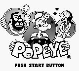 Popeye — Title screen