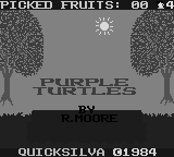 Purple Turtles — Title screen