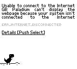 Rex Run — Title screen