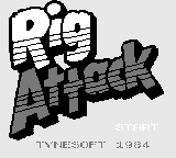 Rig Attack — Title screen